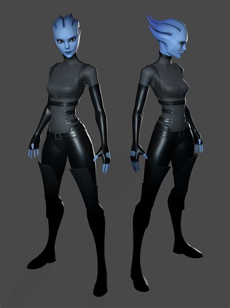 Asari Concept Art