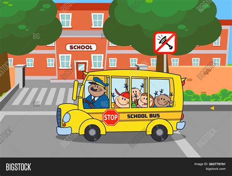 School Bus Happy Image & Photo (Free Trial) | Bigstock