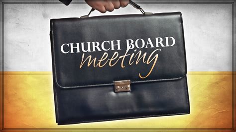 Church Board Meeting – New Life Church Web Site