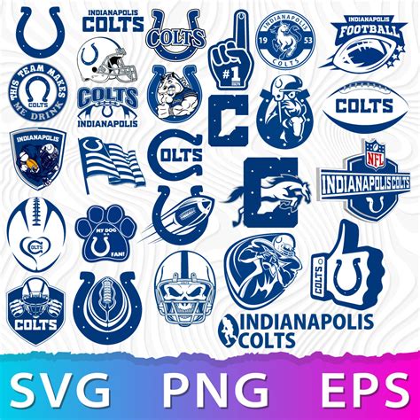 Indianapolis Colts Logo SVG, Indianapolis Colts PNG, Colts S - Inspire ...