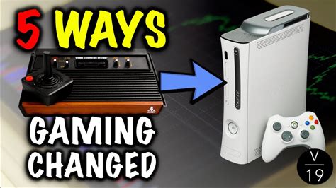 From Atari 2600 To Xbox 360: 5 Ways Gaming Changed - YouTube