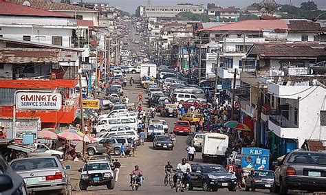 Biggest Cities In Liberia - WorldAtlas