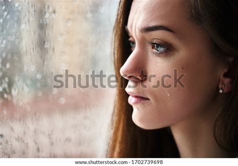 Sad Upset Crying Woman Tears Eyes Stock Photo 1702739698 | Shutterstock