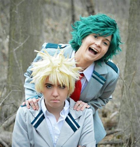 Platonic BakuDeku cosplay | My Hero Academia Amino