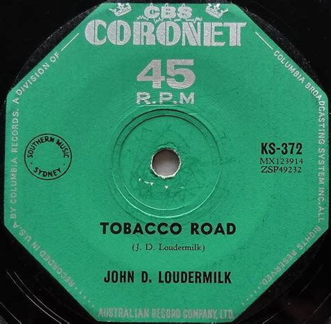 John D. Loudermilk - Tobacco Road / Midnight Bus | Discogs