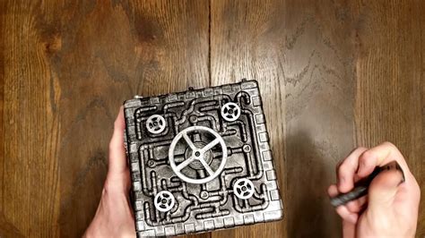 3D Printed Puzzle Box #1 - YouTube