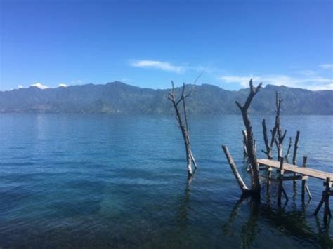 Our Morning Swim in Lake Atitlan - Singing Vegan