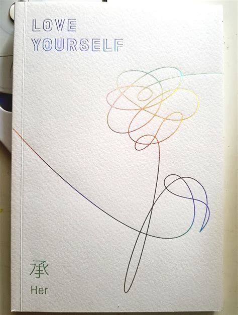 The Bookworm: Album Unboxing #3: "Love Yourself 承 'Her'" - BTS