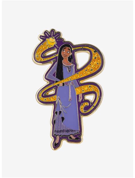 Disney Wish Asha Portrait Enamel Pin - BoxLunch Exclusive | BoxLunch