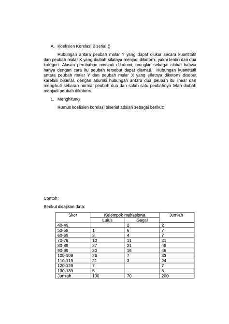 (DOCX) Koefisien Korelasi Biserial - DOKUMEN.TIPS