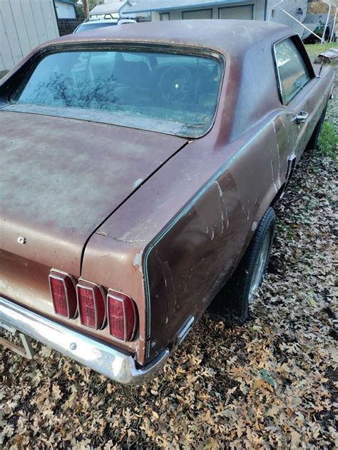 1969 Ford Mustang Coupe Red RWD Automatic for sale