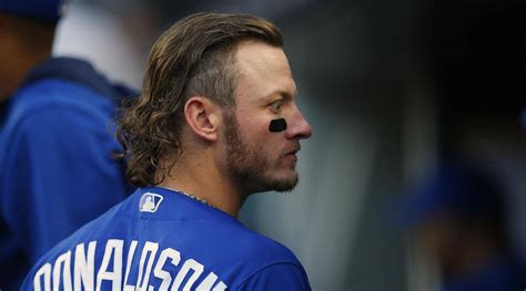 Download Josh Donaldson With Long Hair Wallpaper | Wallpapers.com