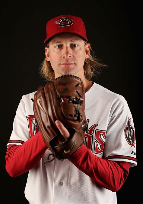 SCOTTSDALE, AZ - FEBRUARY 19: Pitcher Bronson Arroyo #61 of the Arizona ...