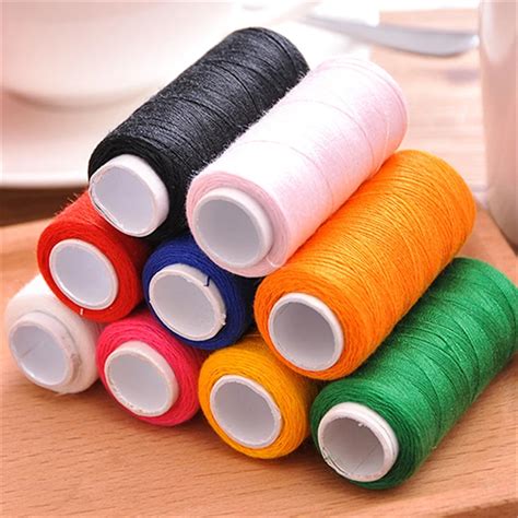 1pc 200yards Sewing Thread Polyester Thread Set Strong And Durable Sewing Threads For Hand ...