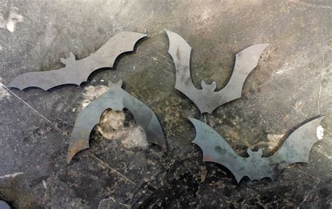 Bat Halloween Decoration Metal Wall Art - Etsy