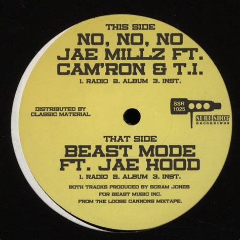 Jae Millz / J Hood - No No No (Remix) / Beast Mode (2005, Vinyl) | Discogs