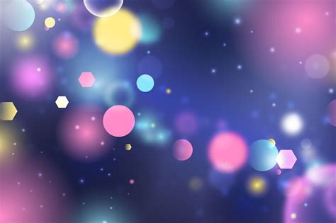 Free Vector | Colorful bokeh background