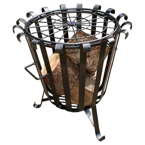 Garden Fire Black Steel Brazier Made In Britain By The Orchard