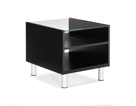 Global Citi 7889 Square coffee table with glass top