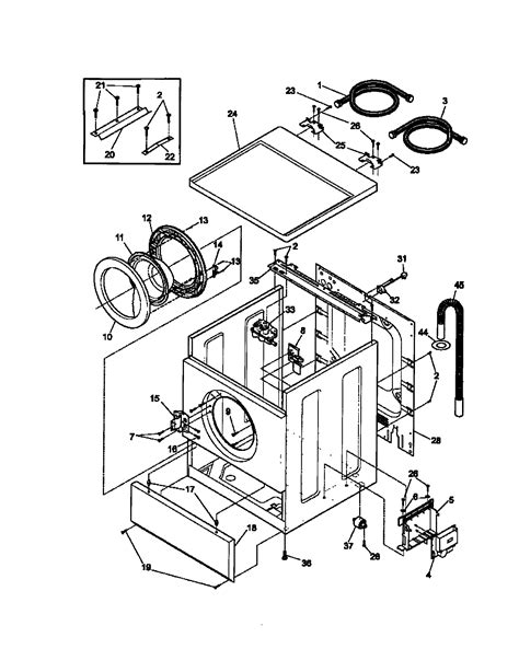 Kenmore Stackable Washer Dryer Parts Diagram - Hanenhuusholli