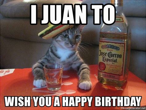 Funny Spanish Birthday Memes I Juan to Wish You A Happy Birthday Spanish Meme Generator ...