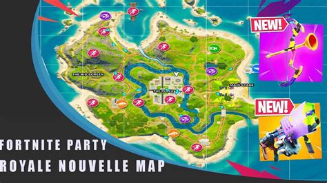 FORTNITE PARTY ROYALE NOUVELLE MAP - YouTube