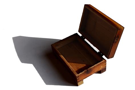 Free picture: wooden box, small, hinged lid