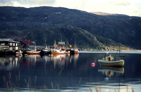 "Harbour, Sommaroy, Tromso, Norway." by Peter Stephenson | Redbubble