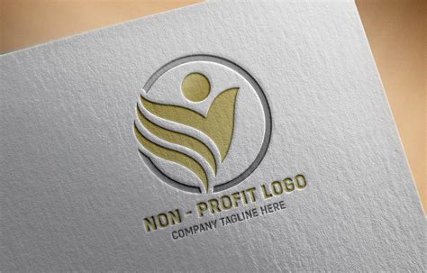 Non-Profit Company Logo Design Free psd Template – GraphicsFamily