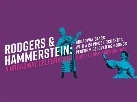 Rodgers & Hammerstein: A Broadway Celebration Tickets | New York | TodayTix