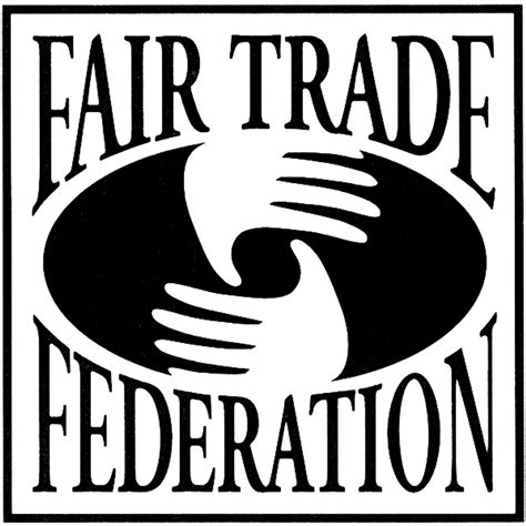 We are part of the Fair Trade Federation :) #fairtrade #fairtradefashion Trade Logo, Trade ...