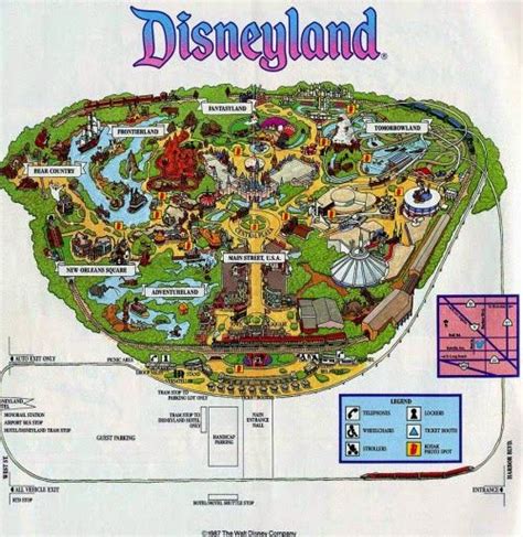 Disney Avenue: Disneyland Map Evolution 1955-2015 | Disneyland map ...