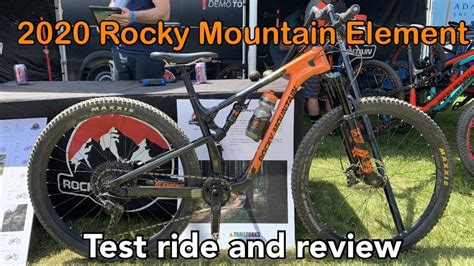 2020 Rocky Mountain Element | Test Ride and Review - YouTube