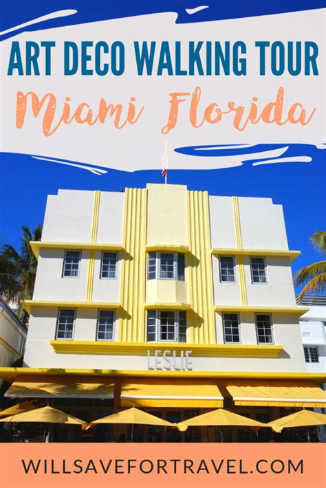 Will Save For Travel Free DIY Miami Art Deco Walking Tour - Will Save ...