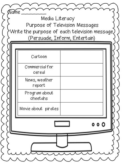 Media Literacy Exercises