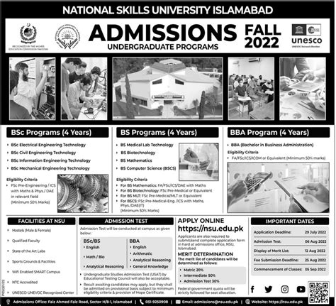 NSU Undergraduate Admissions 2022 Result.pk