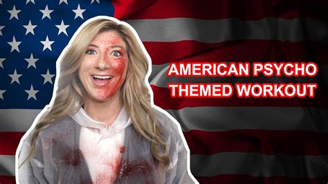 AMERICAN PSYCHO WORKOUT! THEMED WORKOUT! - YouTube