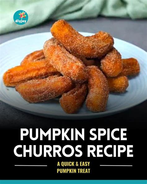 Pumpkin Spice Churros Recipe