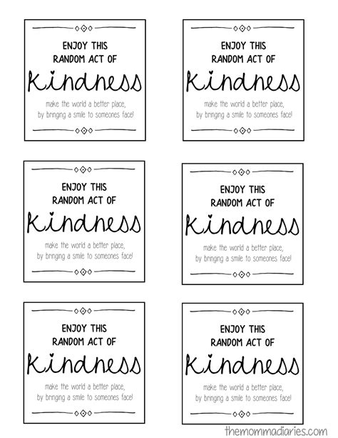 Kindness Notes For Students