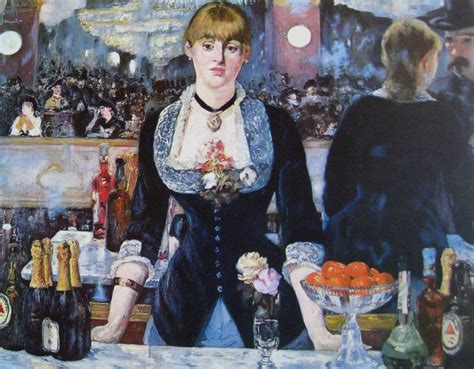 manet – A Bar At The Folies Bergere | Kerrisdale Gallery