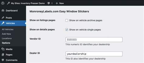 Monroney Labels Easy Window Stickers | Inventory Presser