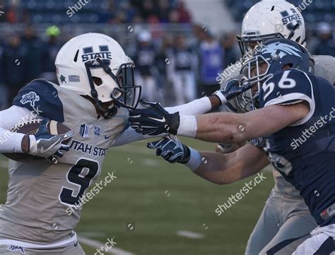 Alex Bertrando Rayshad Lewis Utah State Editorial Stock Photo - Stock Image | Shutterstock