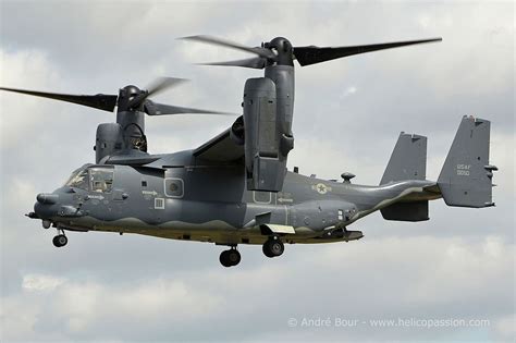 USAF Special Operations CV22 Osprey convertible // Photo André Bour - www.helicopassion.com ...