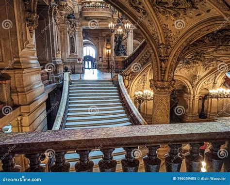 Interior of the Palais Garnier Editorial Image - Image of city, tourist ...