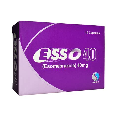 Esso Capsules 40Mg - Side Effects - Buy Online - ₨ 610 - khasmart