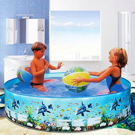 Swimming Pools Above Ground Folding Round Bathing Tub Outdoor For ...