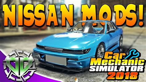 Car Mechanic Simulator 2018 : Nissan MODS! Car Salon & Race Track Update! (PC Modded) - YouTube