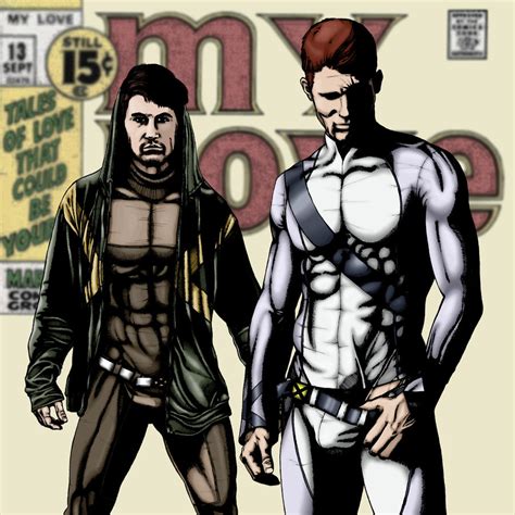 rictor + shatterstar by oneoffkritik on DeviantArt