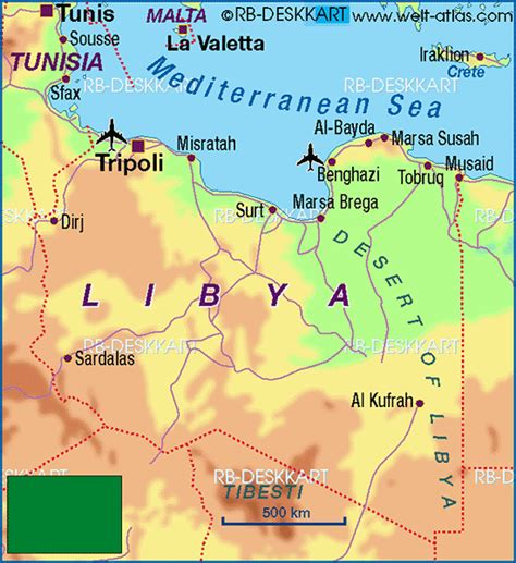 Libya Map