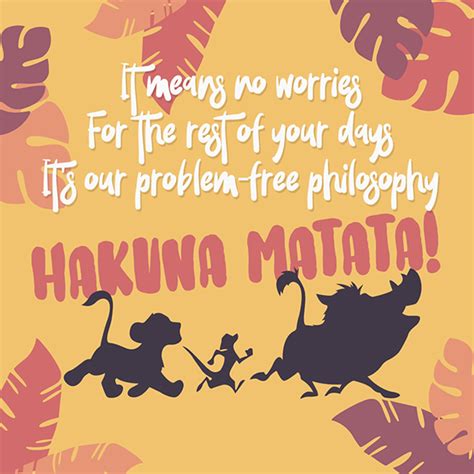 Hakuna Matata! on Behance